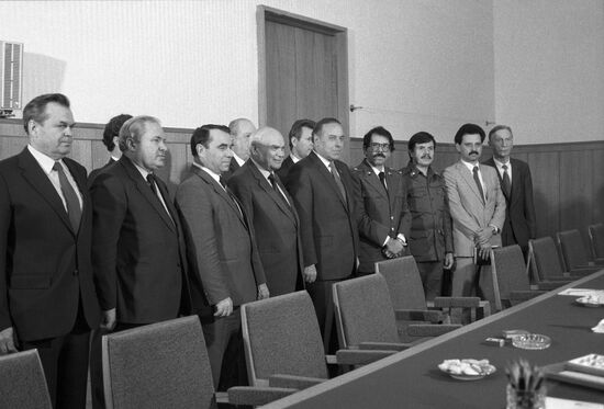 Daniel Ortega visits USSR