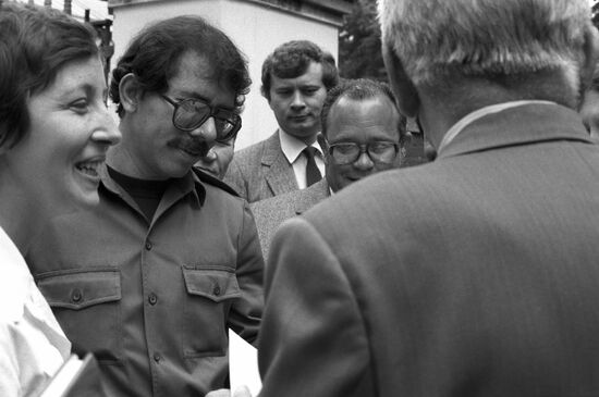 Daniel Ortega visits USSR
