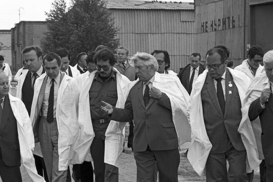 Daniel Ortega visits USSR