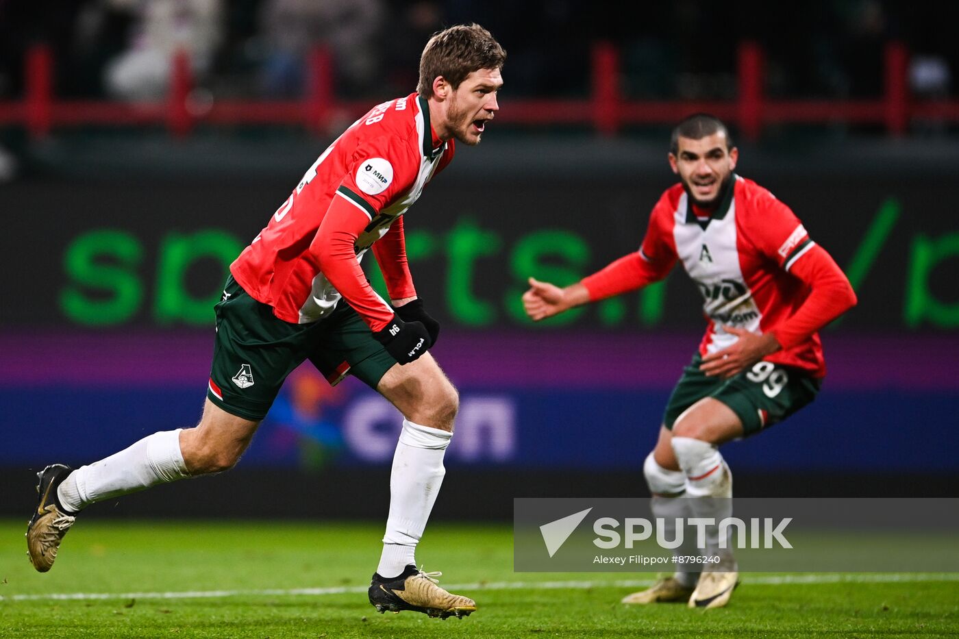 Russia Soccer Premier-League Lokomotiv - Rubin