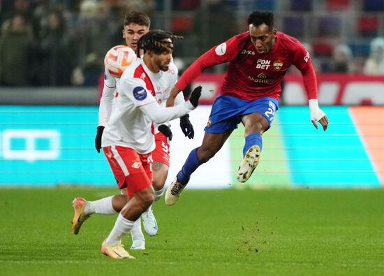 Russia Soccer Premier-League CSKA - Spartak