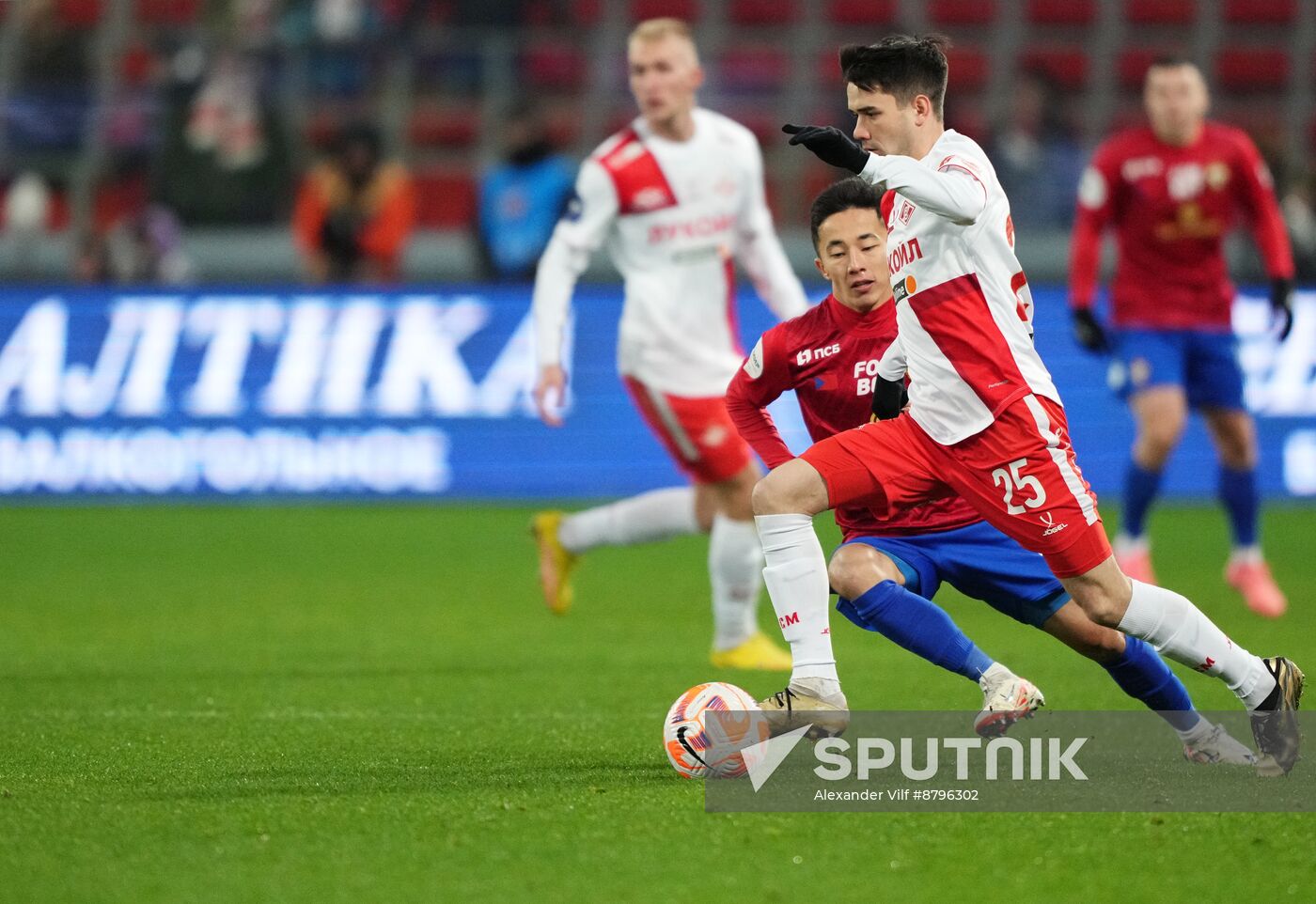 Russia Soccer Premier-League CSKA - Spartak