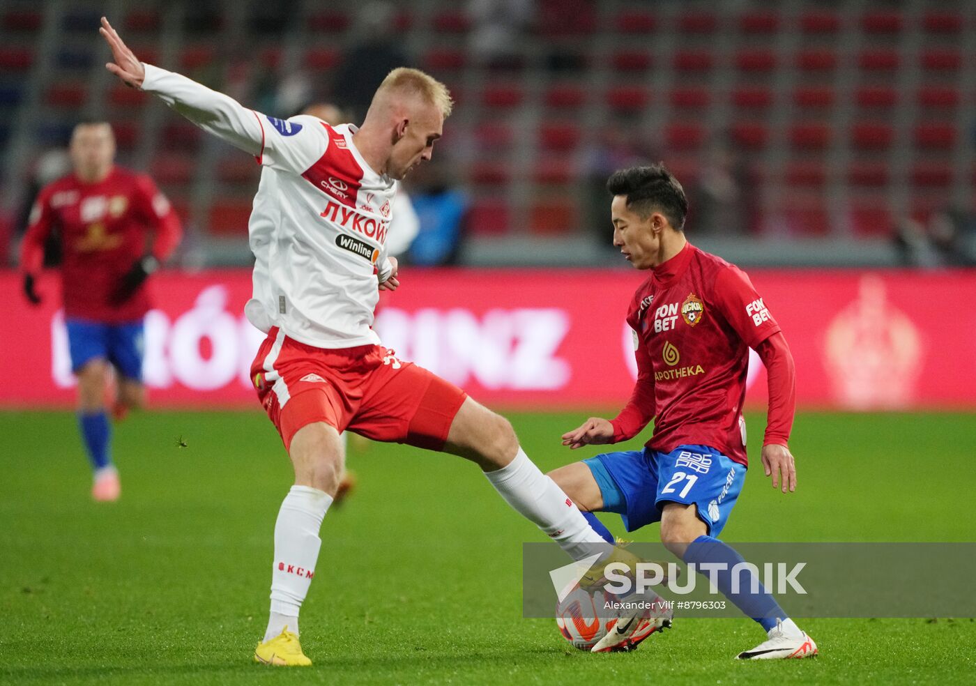 Russia Soccer Premier-League CSKA - Spartak