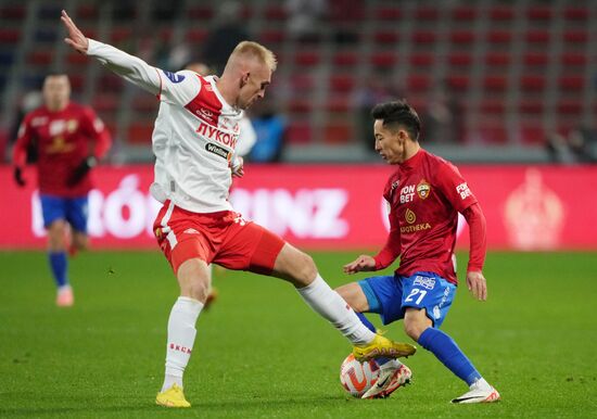 Russia Soccer Premier-League CSKA - Spartak