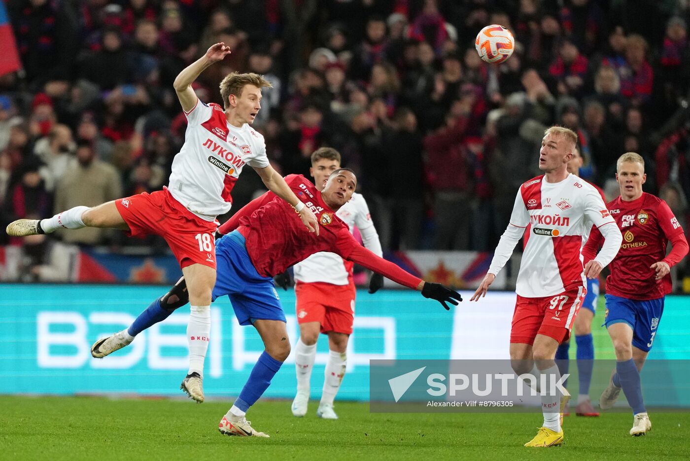 Russia Soccer Premier-League CSKA - Spartak