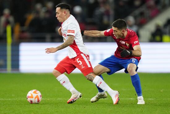 Russia Soccer Premier-League CSKA - Spartak