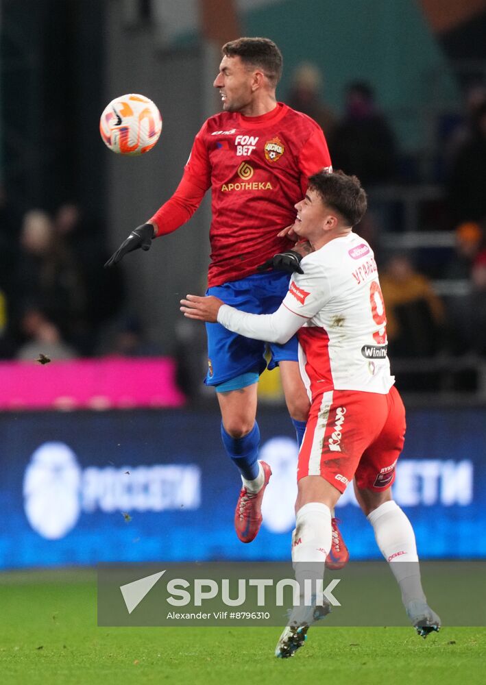 Russia Soccer Premier-League CSKA - Spartak