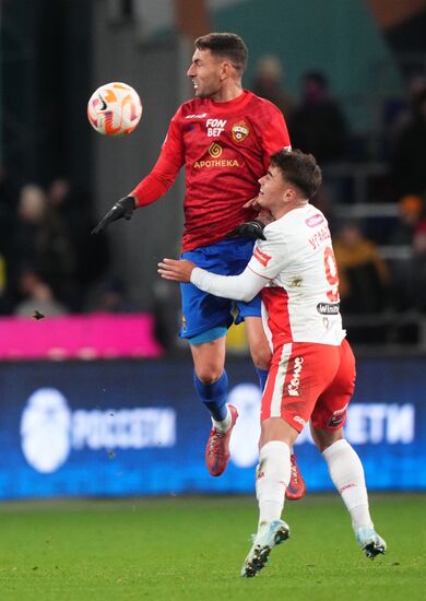 Russia Soccer Premier-League CSKA - Spartak