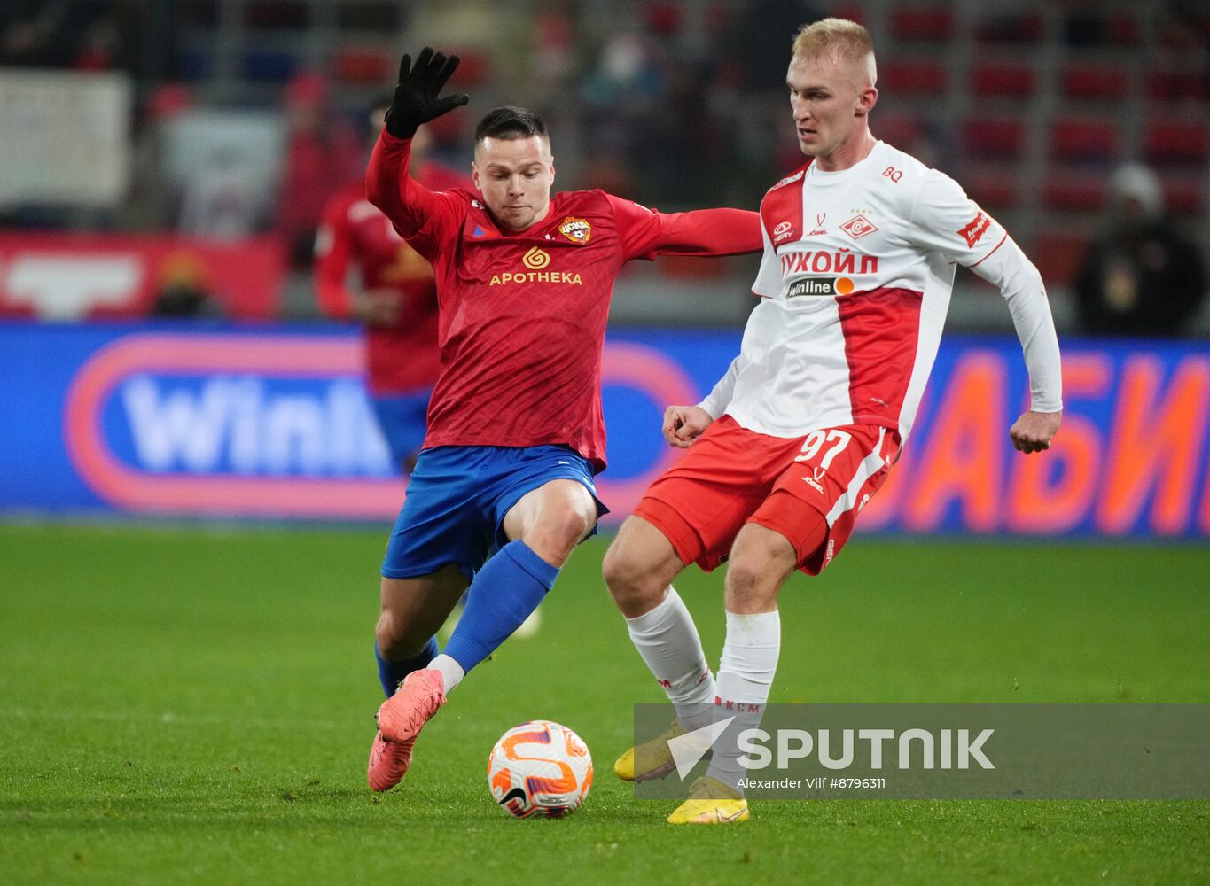 Russia Soccer Premier-League CSKA - Spartak