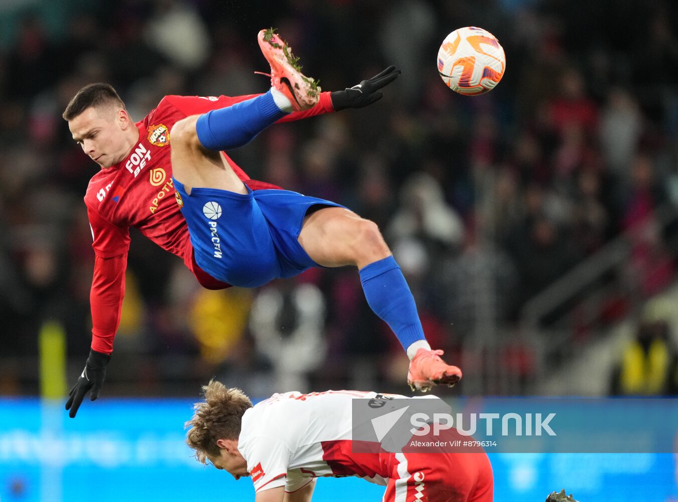 Russia Soccer Premier-League CSKA - Spartak