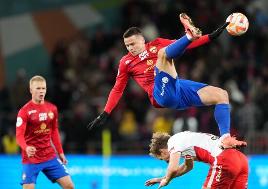 Russia Soccer Premier-League CSKA - Spartak