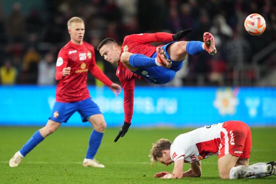 Russia Soccer Premier-League CSKA - Spartak