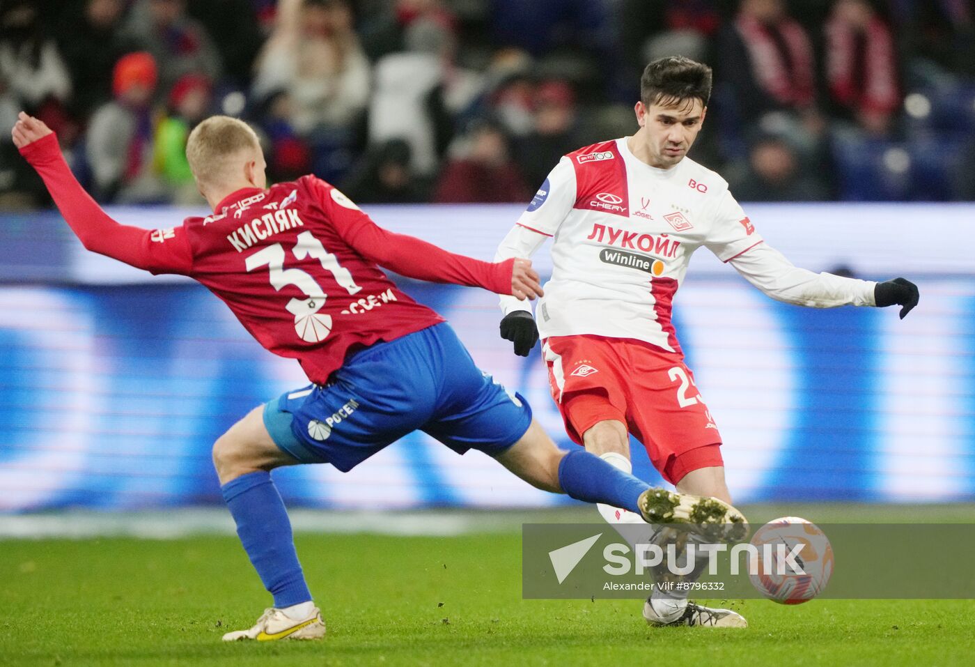 Russia Soccer Premier-League CSKA - Spartak