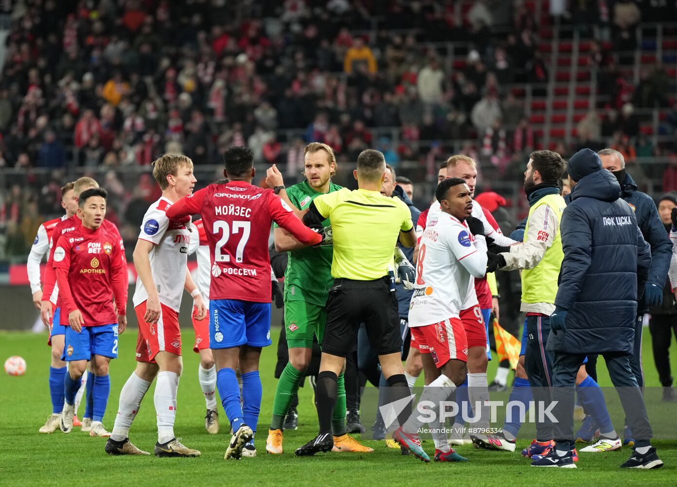 Russia Soccer Premier-League CSKA - Spartak