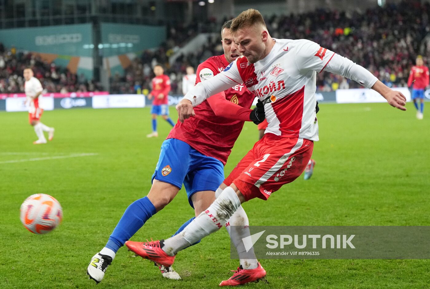 Russia Soccer Premier-League CSKA - Spartak