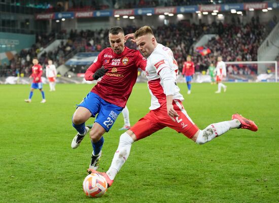 Russia Soccer Premier-League CSKA - Spartak