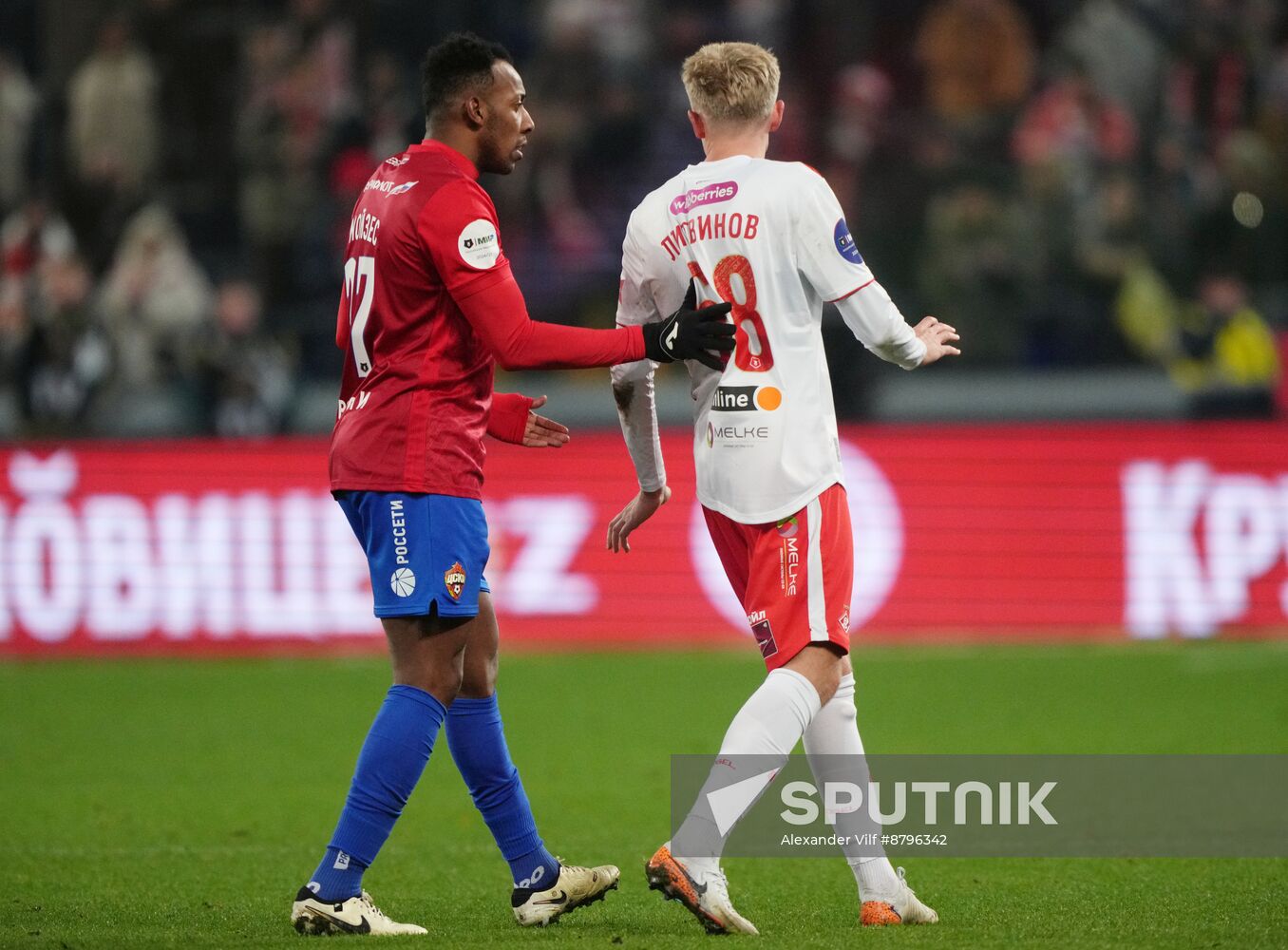 Russia Soccer Premier-League CSKA - Spartak