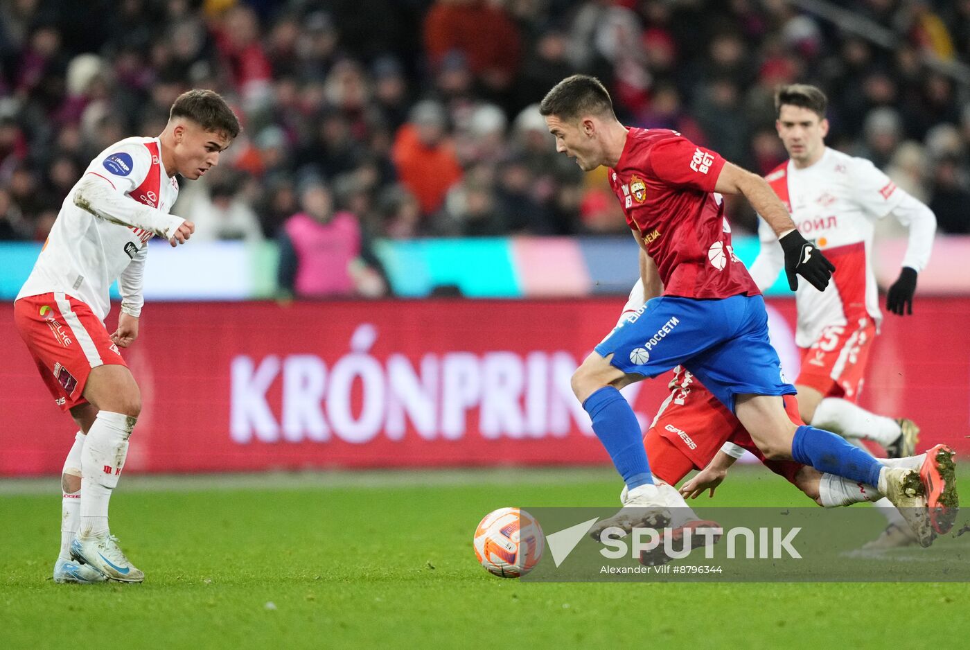 Russia Soccer Premier-League CSKA - Spartak