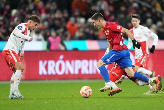 Russia Soccer Premier-League CSKA - Spartak