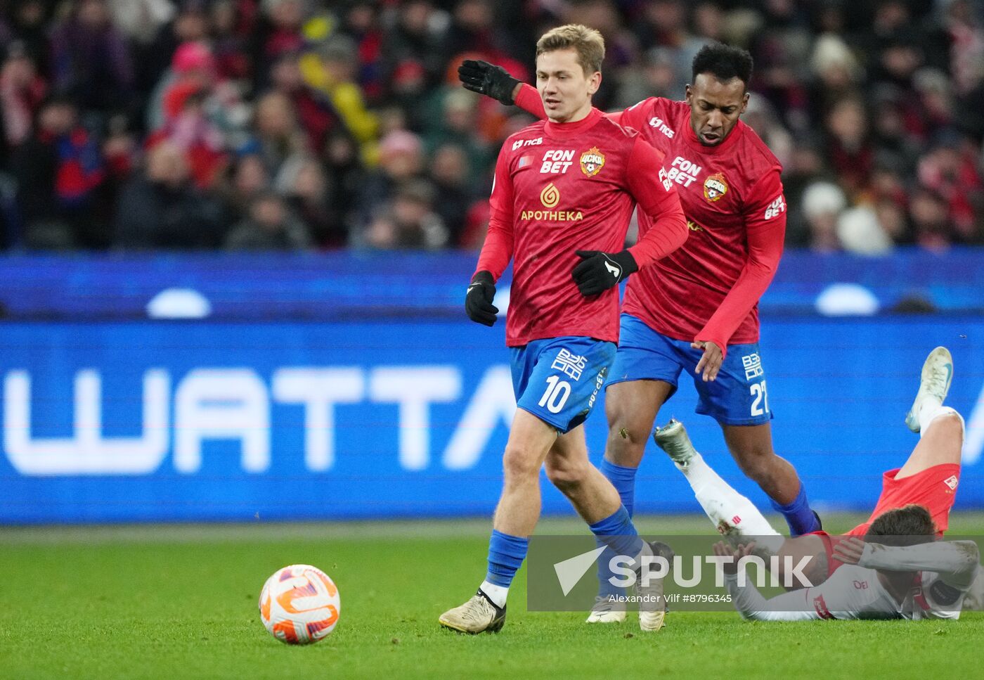 Russia Soccer Premier-League CSKA - Spartak