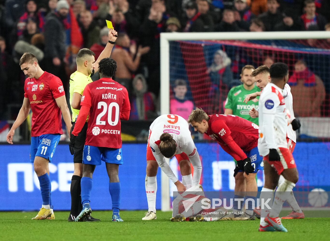 Russia Soccer Premier-League CSKA - Spartak