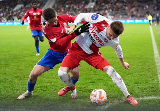 Russia Soccer Premier-League CSKA - Spartak