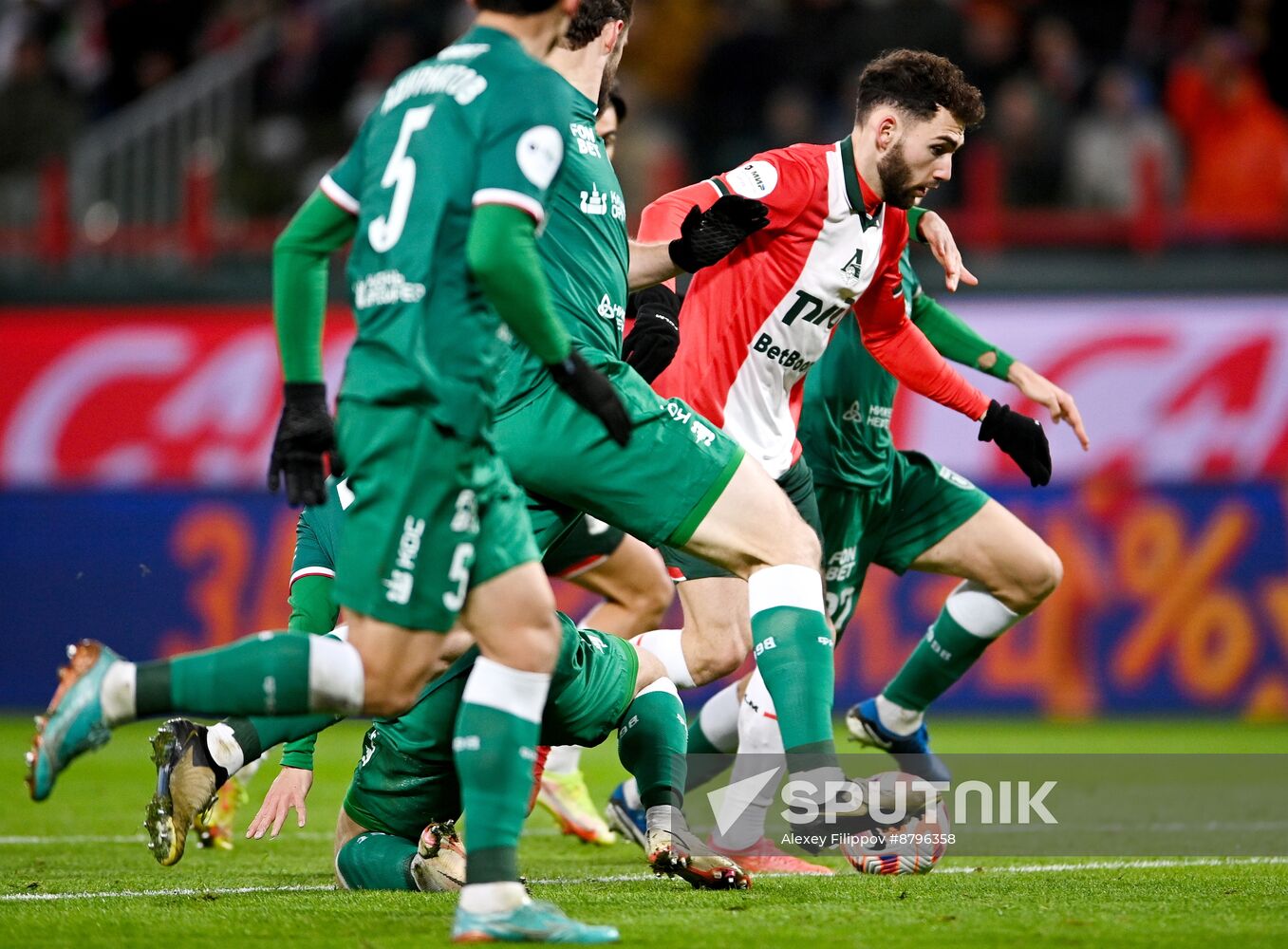 Russia Soccer Premier-League Lokomotiv - Rubin