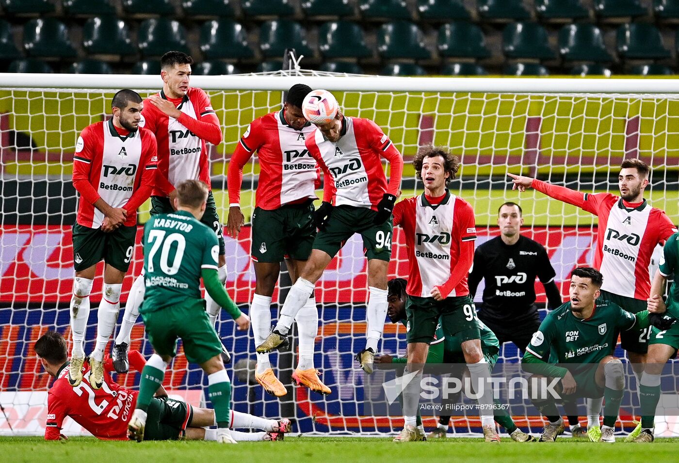 Russia Soccer Premier-League Lokomotiv - Rubin