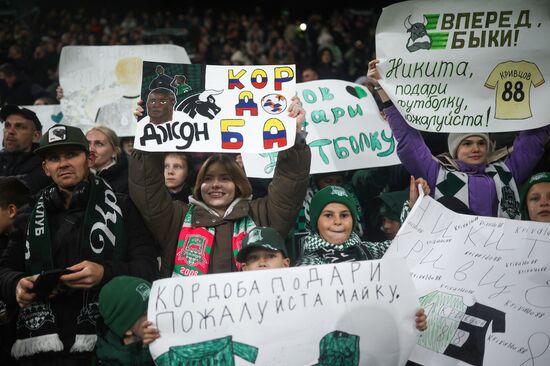 Russia Soccer Premier-League Krasnodar - Orenburg