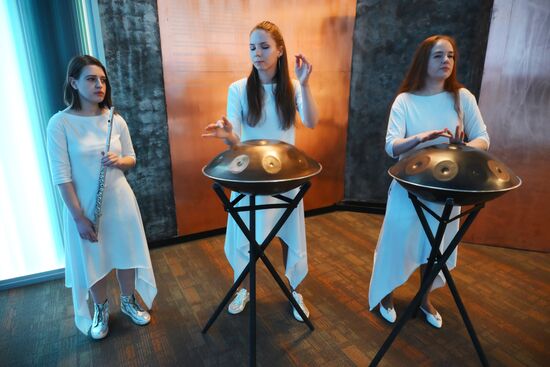 Inventing the Future symposium Location: Russia, Moscow. Author: Ilya Pitalev/Sputnik. Inventing the Future symposium