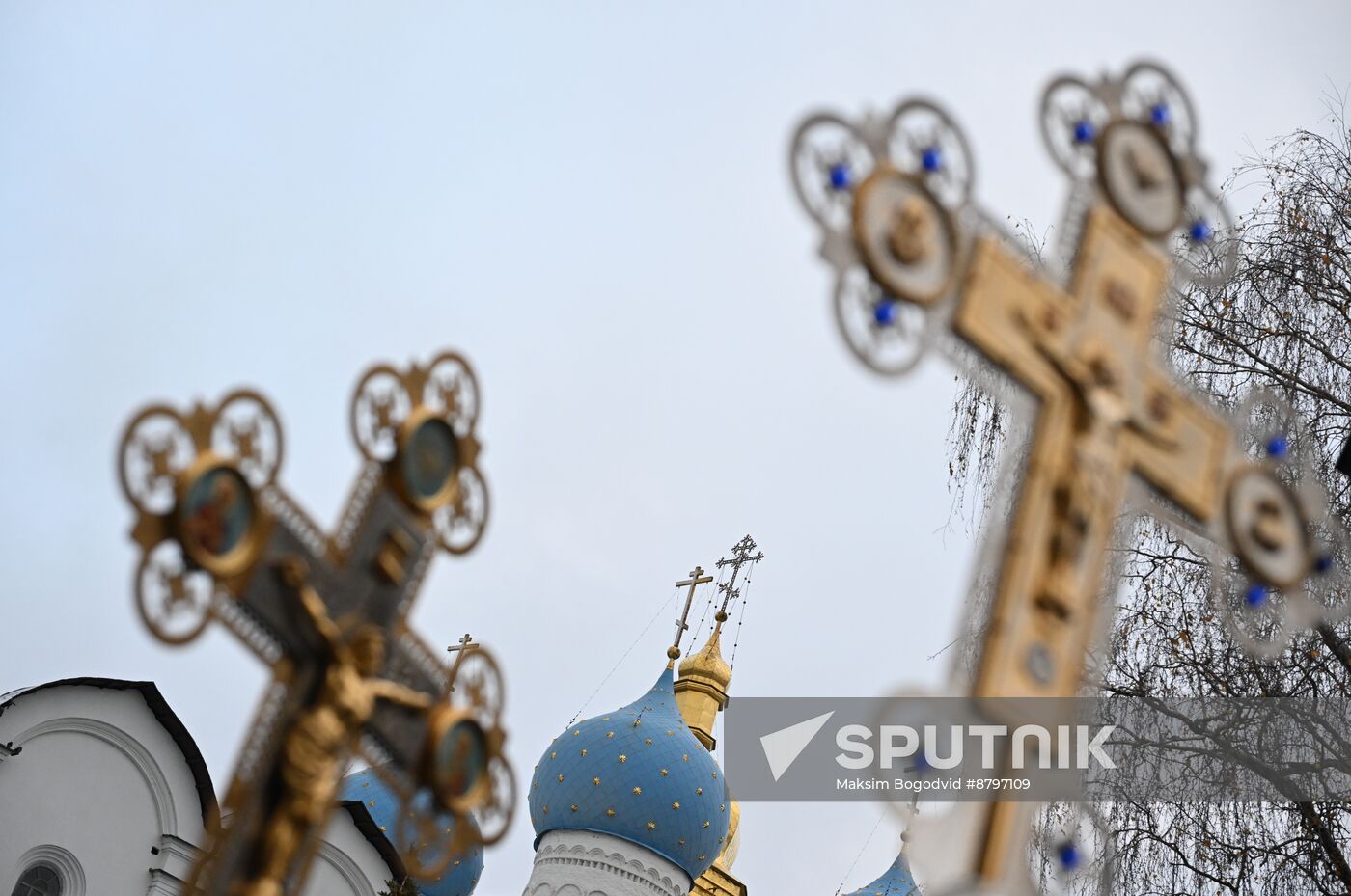 Russia Religion Our Lady of Kazan Icon Feast