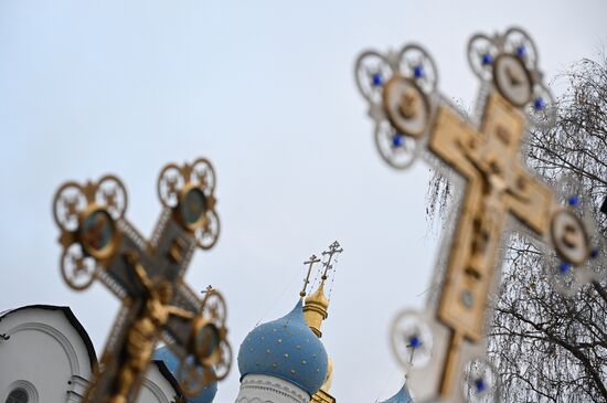 Russia Religion Our Lady of Kazan Icon Feast