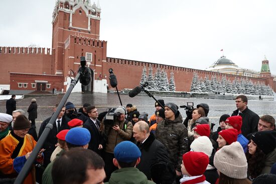 Russia Putin Unity Day