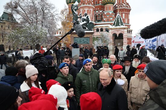 Russia Putin Unity Day