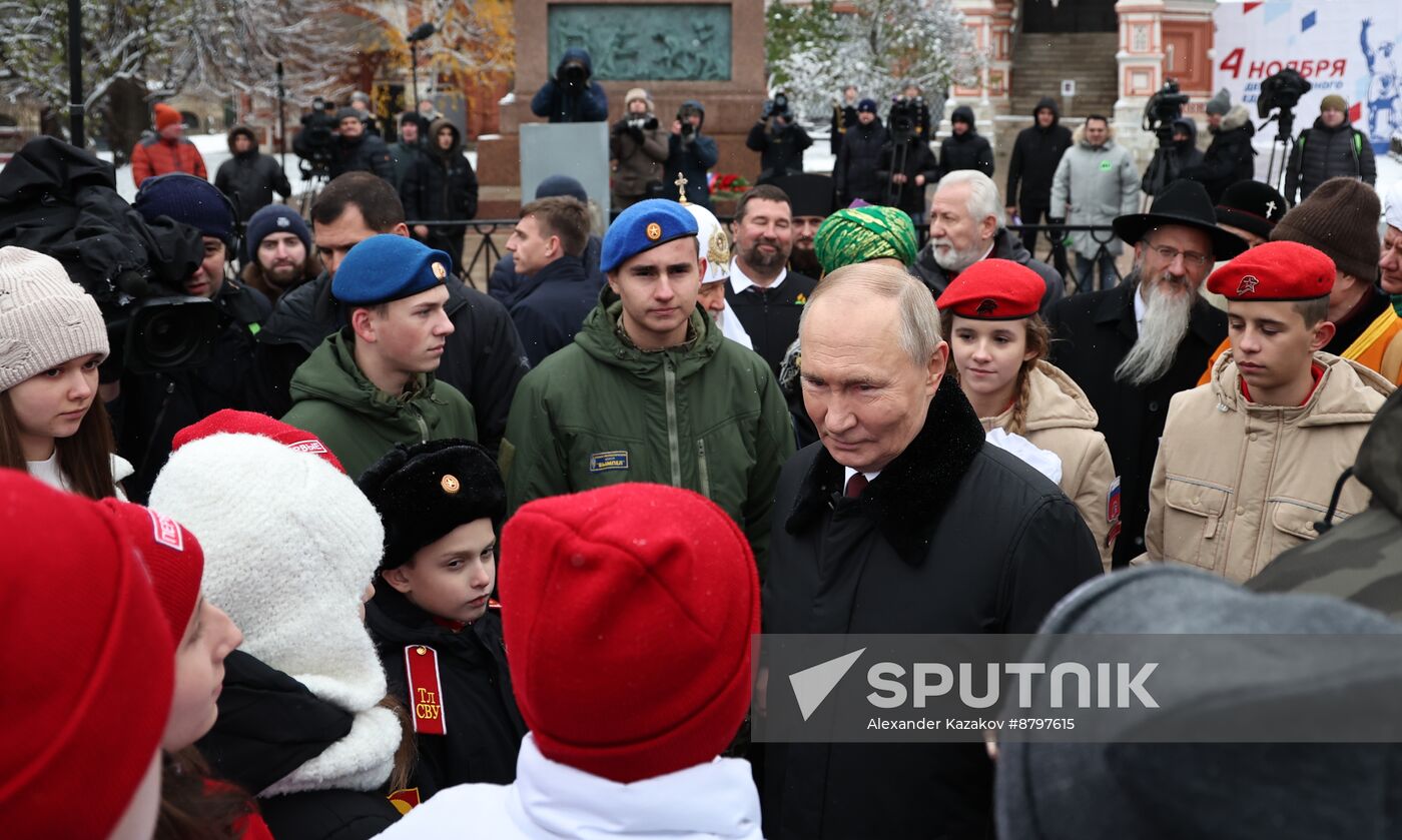 Russia Putin Unity Day