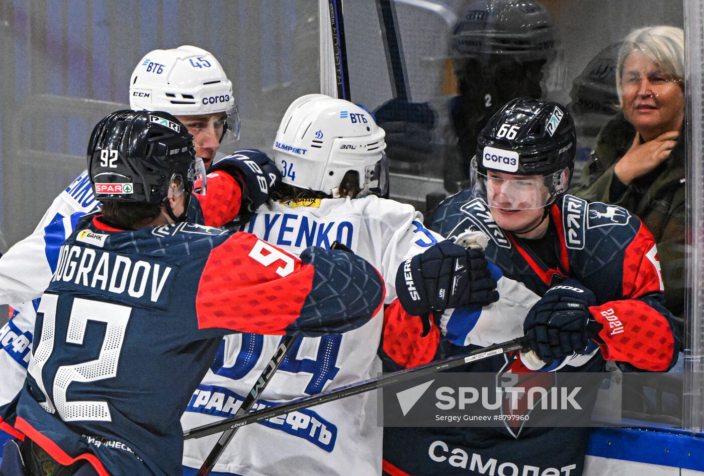 Russia Ice Hockey Kontinental League Dynamo - Torpedo