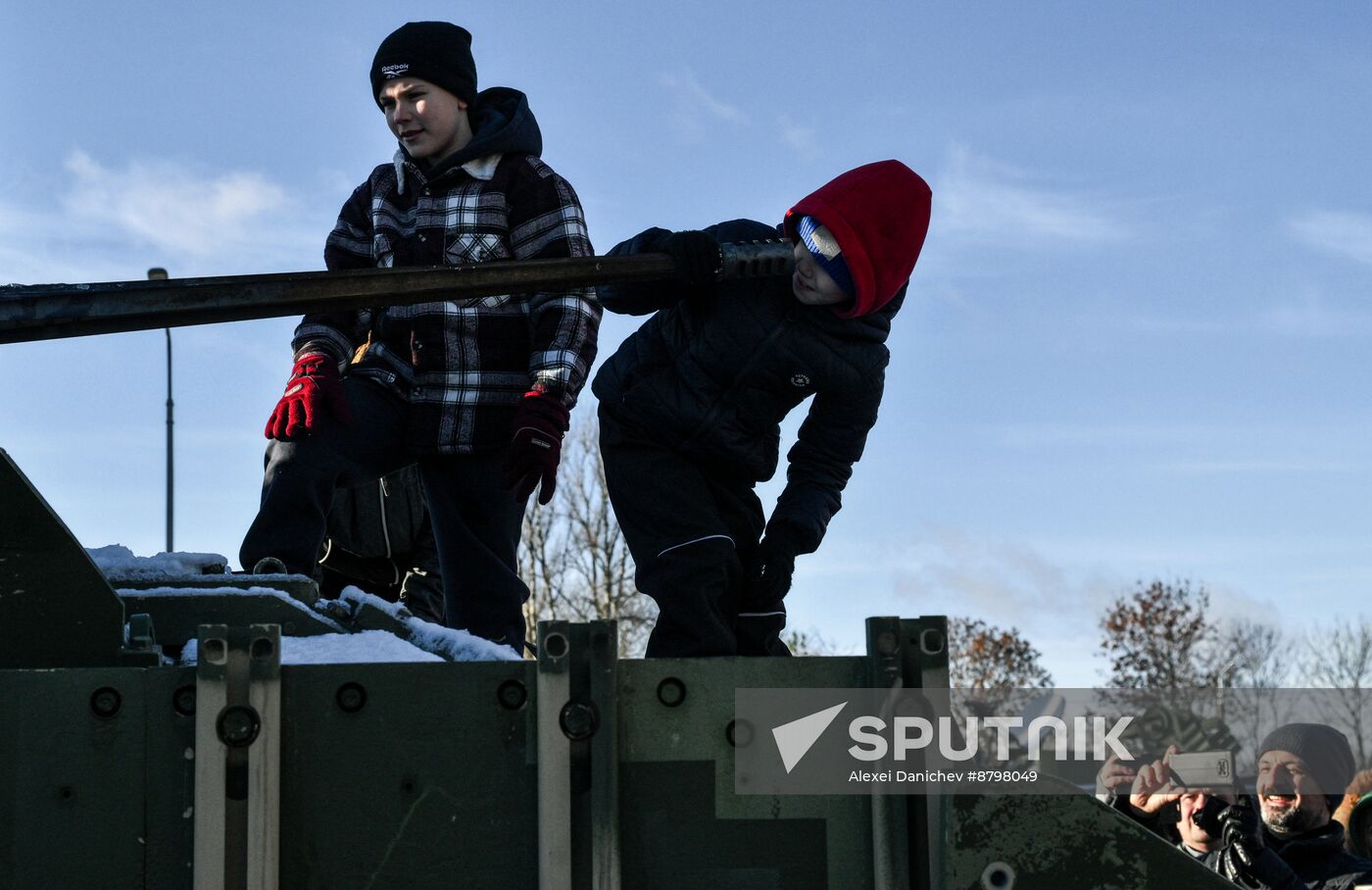 Russia Ukraine Captured Military Equipment Exhibition