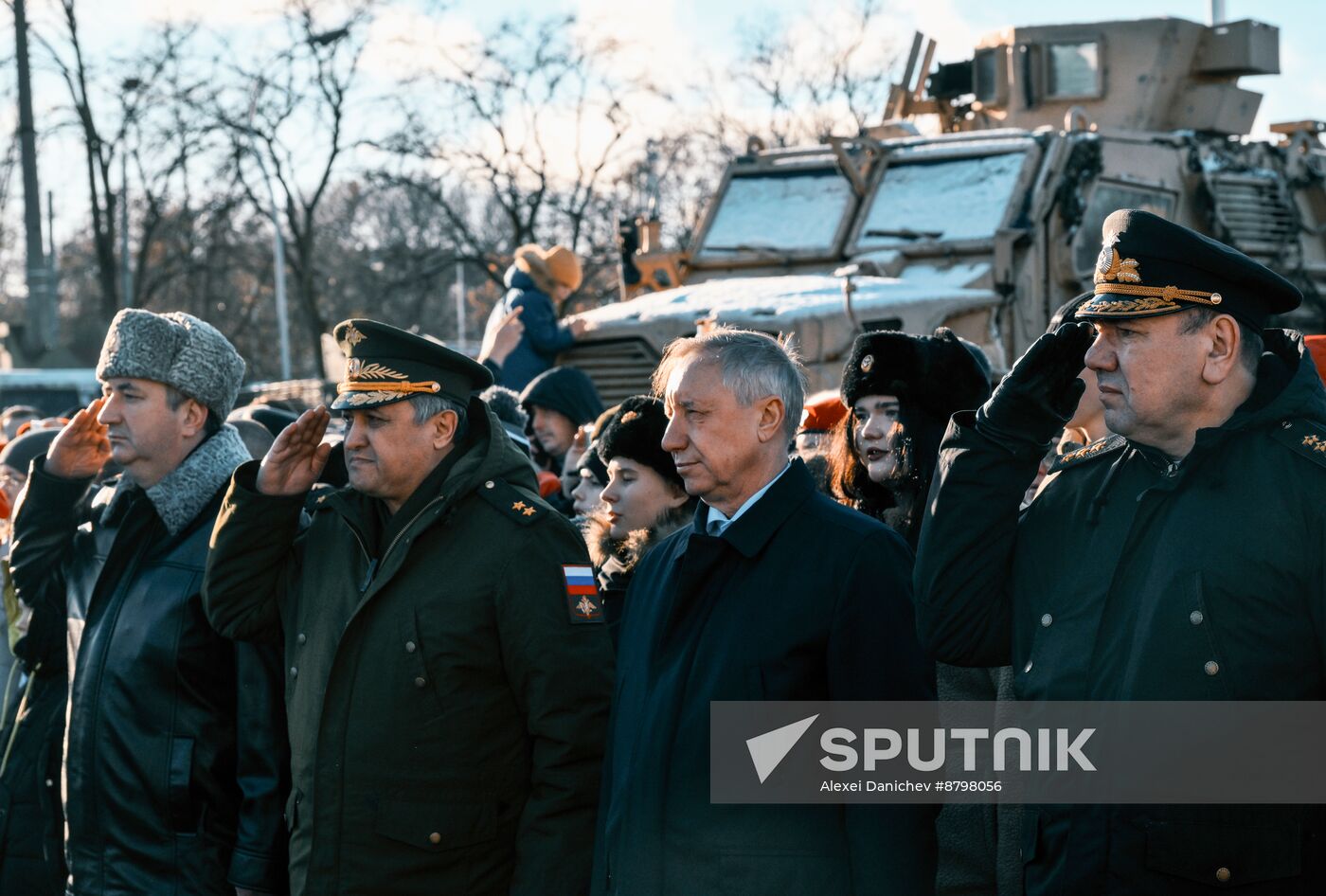 Russia Ukraine Captured Military Equipment Exhibition