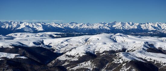 Russia Tourism Karachay-Cherkessia Bermamyt Plateau