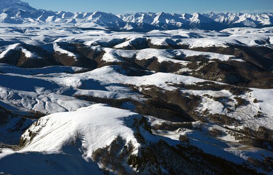 Russia Tourism Karachay-Cherkessia Bermamyt Plateau