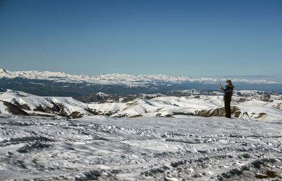 Russia Tourism Karachay-Cherkessia Bermamyt Plateau