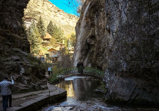 Russia Tourism Karachay-Cherkessia Alikonovskoye Gorge