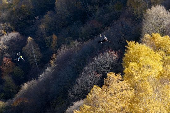 Russia Tourism Karachay-Cherkessia Alikonovskoye Gorge
