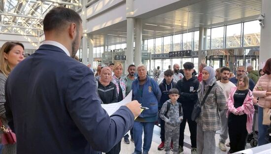 Lebanon Russia Evacuees