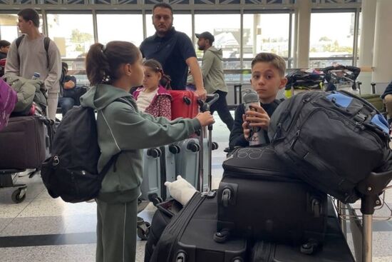 Lebanon Russia Evacuees