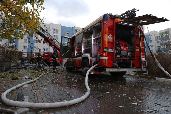 Russia Belgorod Drone Attack