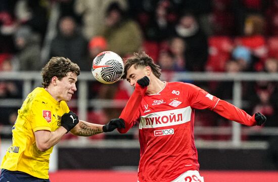 Russia Soccer Cup Spartak - Rostov