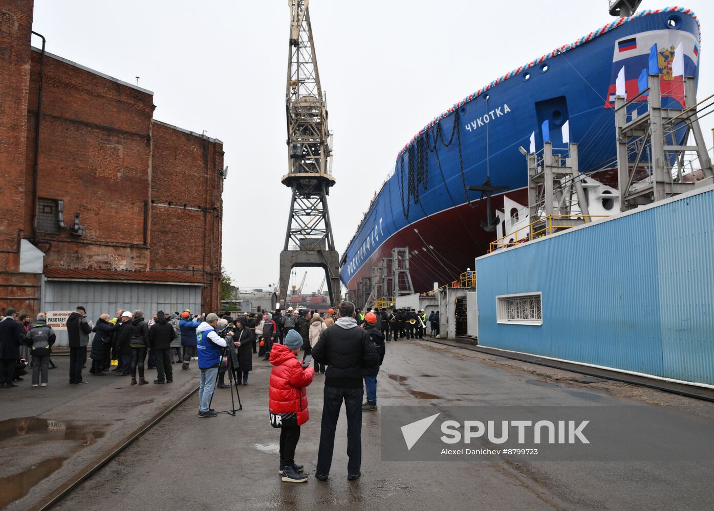 Russia Chukotka Nuclear Powered Icebreaker