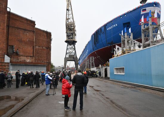 Russia Chukotka Nuclear Powered Icebreaker
