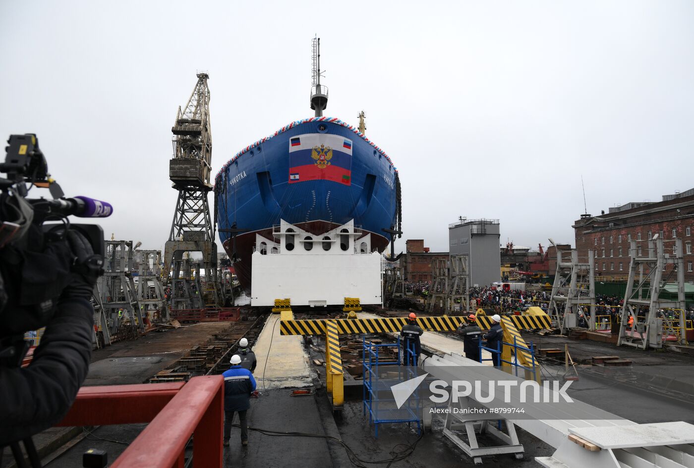 Russia Chukotka Nuclear Powered Icebreaker